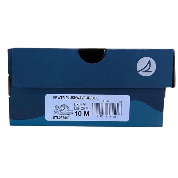 Sperry Boys Black Fairwater PLUSHWAVE™ Jr Boat Shoe - Picture 10 of 10